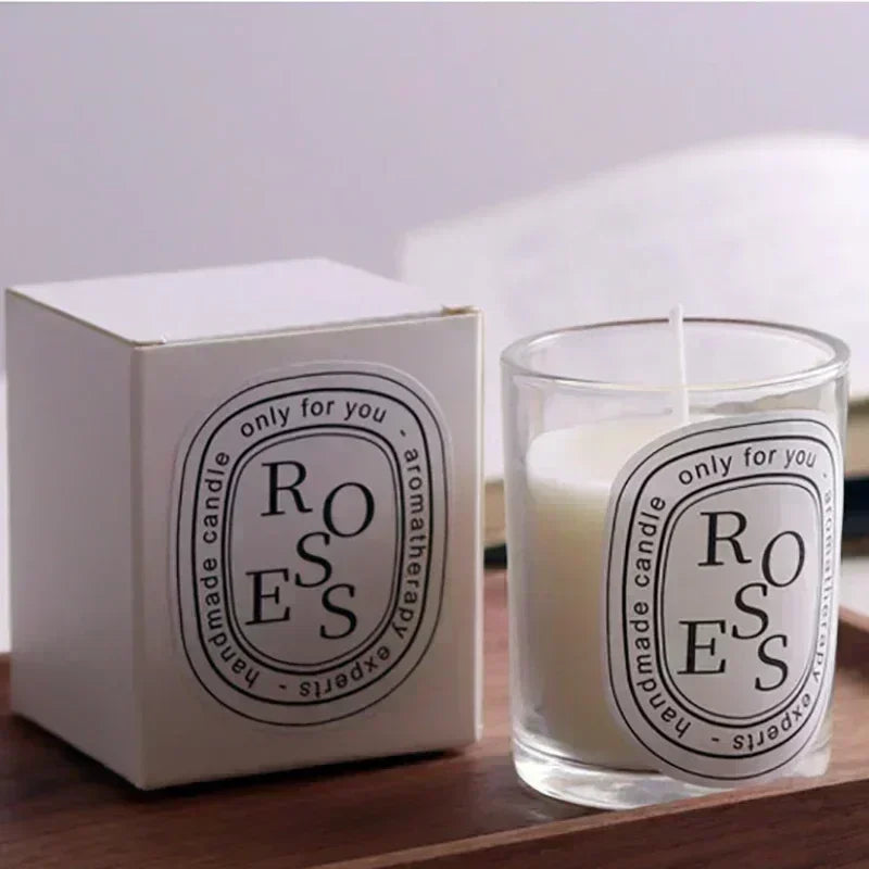 Transparent Aromatherapy Candle Jar – Romantic Wedding & Gift Candle